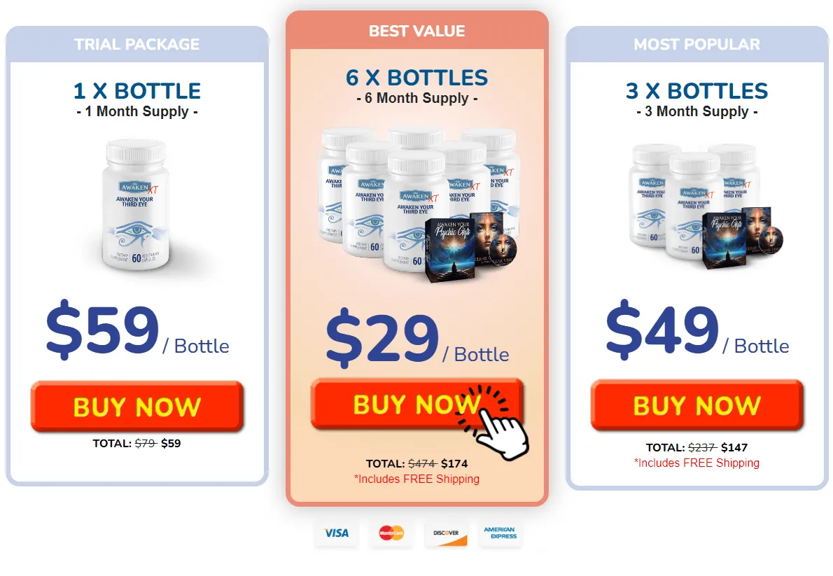 Buy Awaken XT 6 Bottles